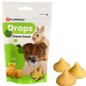 Лакомства със сирене Flamingo Cheese drops за гризачи 